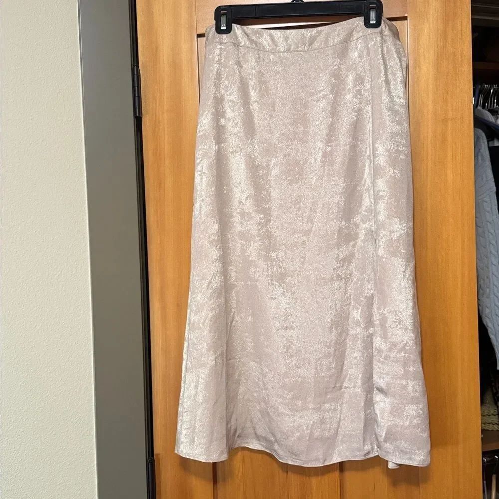 SAGE The Label Luxe Life Midi Skirt, Size M- NEW